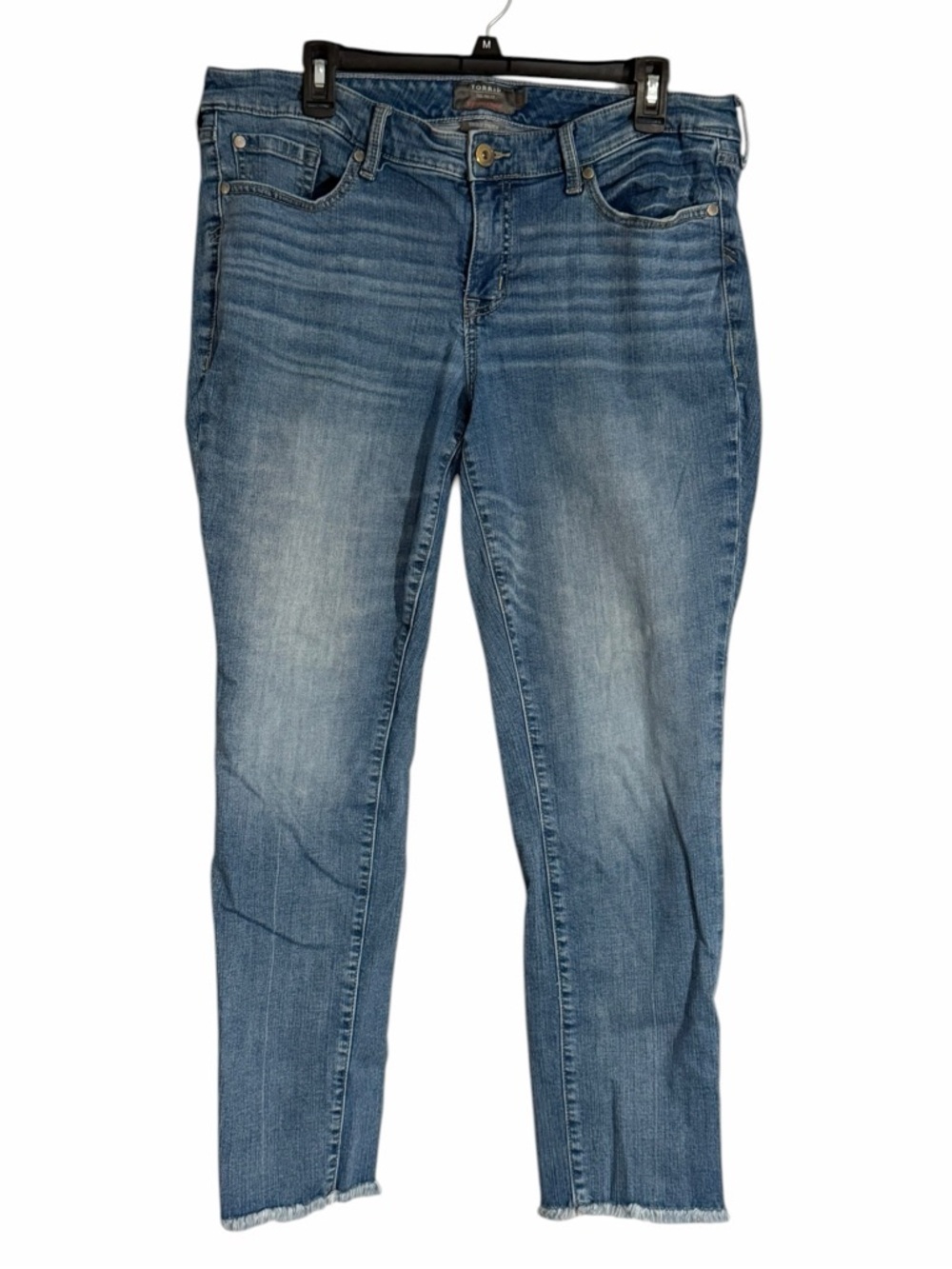 torrid sz 14R Boyfriend Straight Vintage Stretch - Medium Blue Wash